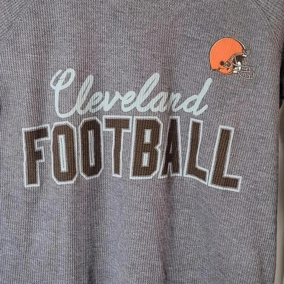 CLEVELAND BROWNS Women's Light Thermal (New) - Picture 2 of 6